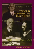 Cover: Topics in Commutative Ring Theory - Princeton University Press