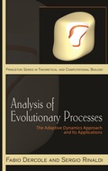 Cover: Analysis of Evolutionary Processes - Princeton University Press