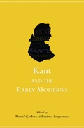Cover: Kant and the Early Moderns - Princeton University Press