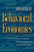 Cover: Advances in Behavioral Economics - Princeton University Press
