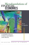 Cover: Microfoundations of Financial Economics - Princeton University Press