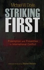 Cover: Striking First - Princeton University Press