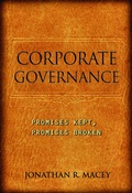 Cover: Corporate Governance - Princeton University Press