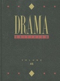 Cover: Drama Criticism - Cengage Gale