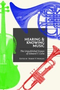 Cover: Hearing and Knowing Music - Princeton University Press