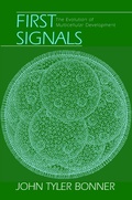 Cover: First Signals - Princeton University Press