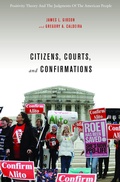 Cover: Citizens, Courts, and Confirmations - Princeton University Press