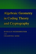 Cover: Algebraic Geometry in Coding Theory and Cryptography - Princeton University Press