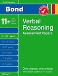 Cover: Bond Verbal Reasoning Assessment Papers 11+-12+ Years Book 2 - Nelson Thornes Ltd