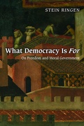 Cover: What Democracy Is For - Princeton University Press