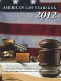 Cover: American Law Yearbook 2012 - Cengage Gale