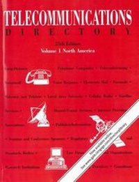 Enlarge image Cover: Telecommunications Directory - Cengage Gale