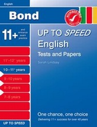 Abbildung von: Bond Up to Speed English Tests and Papers 10-11+ Years - Nelson Thornes Ltd