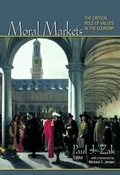 Cover: Moral Markets - Princeton University Press