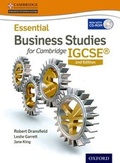Cover: Essential Business Studies for Cambridge IGCSE - Nelson Thornes Ltd