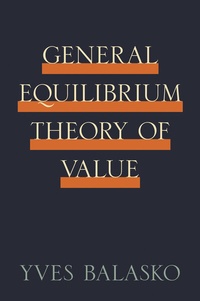 Enlarge image Cover: General Equilibrium Theory of Value - Princeton University Press