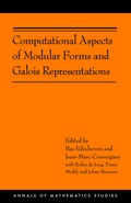 Cover: Computational Aspects of Modular Forms and Galois Representations - Princeton University Press