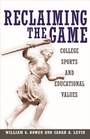 Cover: Reclaiming the Game - Princeton University Press