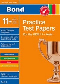 Enlarge image Cover: Bond CEM Style 11 Practice Test Papers 2 All questions - Nelson Thornes Ltd