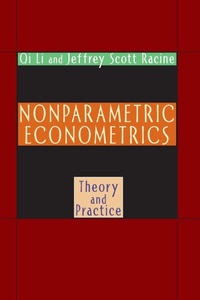 Enlarge image Cover: Nonparametric Econometrics - Princeton University Press