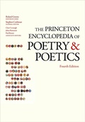 Cover: The Princeton Encyclopedia of Poetry and Poetics - Princeton University Press
