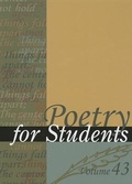 Cover: Poetry for Students, Volume 43 - Cengage Gale