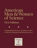 Cover: American Men & Women of Science - Cengage Gale