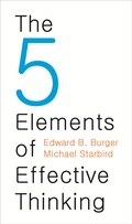 Cover: The 5 Elements of Effective Thinking - Princeton University Press