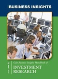 Cover: Gale Business Insights Handbook of Investment Research - Cengage Gale