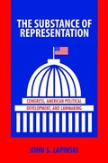 Cover: The Substance of Representation - Princeton University Press