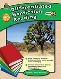 Cover: Differentiated Nonfiction Reading Grade 3 - Teacher Created Materials, Inc