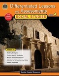 Cover: Differentiated Lessons & Assessments: Social Studies Grd 4 - TEACHER CREATED RESOURCES