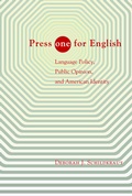 Cover: Press "ONE" for English - Princeton University Press