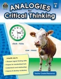 Cover: Analogies for Critical Thinking Grade 4 - Teacher Created Materials, Inc