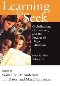 Enlarge image Cover: Learning to Seek - Routledge