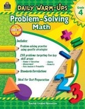Cover: Daily Warm-Ups: Problem Solving Math Grade 4 - Teacher Created Materials, Inc