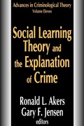 Cover: Social Learning Theory and the Explanation of Crime - Routledge