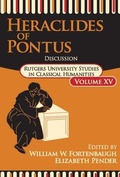 Cover: Heraclides of Pontus - Routledge