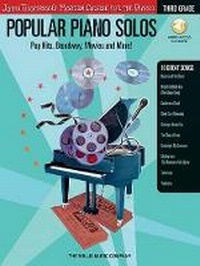 Abbildung von: Popular Piano Solos - Grade 3 - Book/Audio - Hal Leonard Corporation