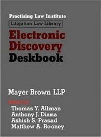 Abbildung von: Electronic Discovery Deskbook - Practising Law Institute