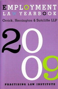 Abbildung von: Employment Law Yearbook 2009 - Practising Law Institute