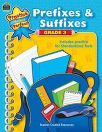 Enlarge image Cover: Prefixes & Suffixes Grade 3 - TEACHER CREATED RESOURCES