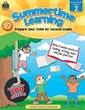 Cover: Summertime Learning, Second Edition (Prep. for Gr. 2) - TEACHER CREATED RESOURCES