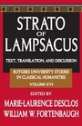 Cover: Strato of Lampsacus - Routledge