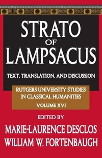 Enlarge image Cover: Strato of Lampsacus - Routledge