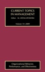 Cover: Current Topics in Management - Routledge