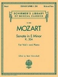 Abbildung von: Sonata in E Minor, K304 - G Schirmer, Incorporated