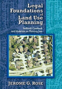 Abbildung von: Legal Foundations of Land Use Planning - Routledge