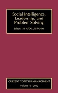 Cover: Social Intelligence, Leadership, and Problem Solving - Routledge