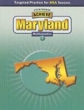 Cover: Achieve Maryland Mathematics 7 - Harcourt Achieve